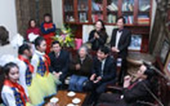 Ban bí thư T.Ư Đoàn chúc tết nguyên lãnh đạo Đảng, Nhà nước